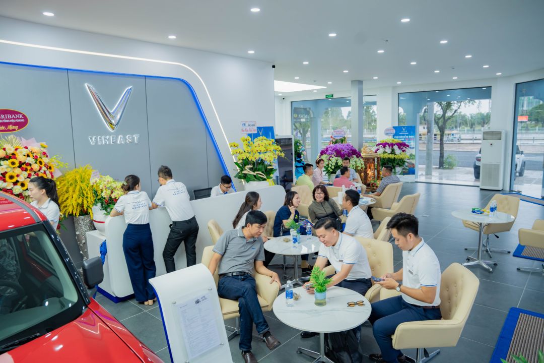 showroom VinFast tại Vị Thanh chính thức đi vào hoạt động